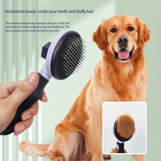 Self-Cleaning Dog Grooming Brush