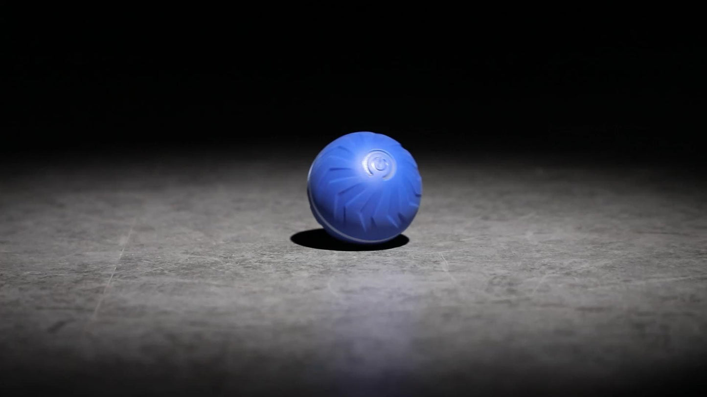 Smart Interactive Dog Ball with Dazzling Rainbow Lights