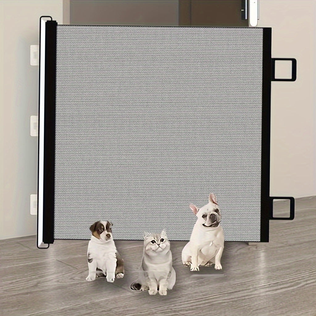 Expandable Pet Gate – Adjustable, Portable & Easy to Install for Indoor/Outdoor Use
