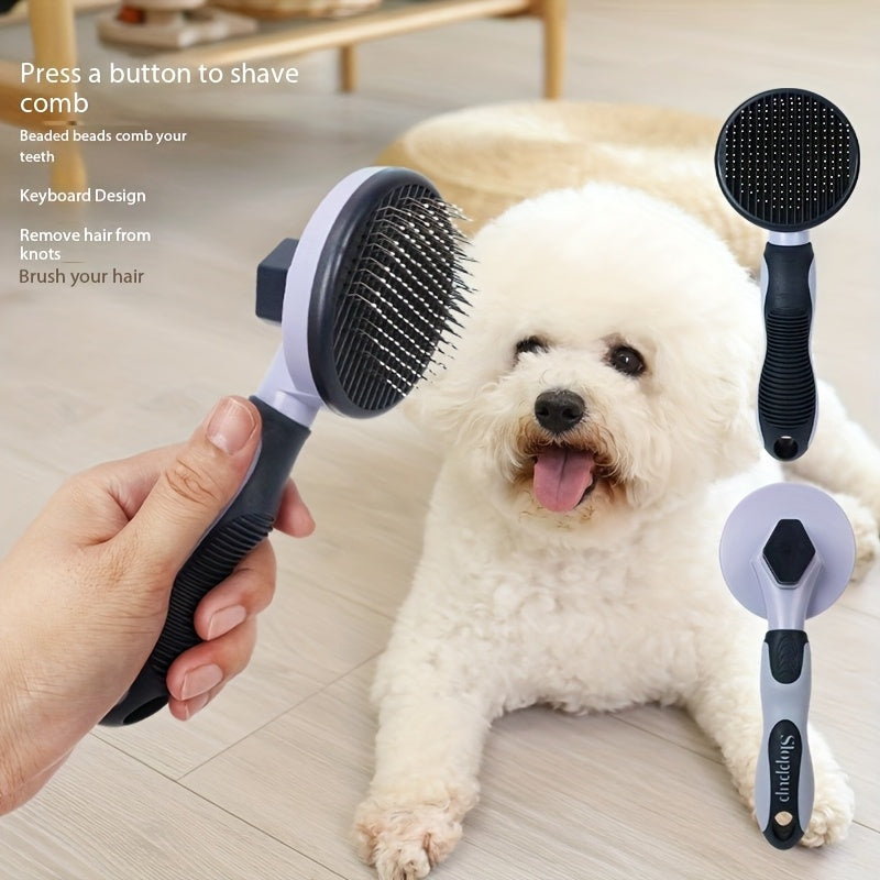 Self-Cleaning Dog Grooming Brush