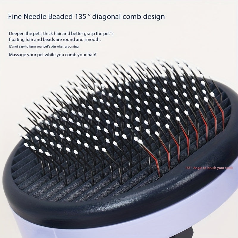 Self-Cleaning Dog Grooming Brush