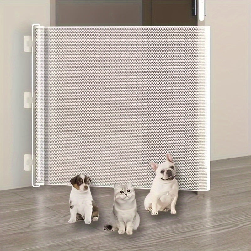 Expandable Pet Gate – Adjustable, Portable & Easy to Install for Indoor/Outdoor Use