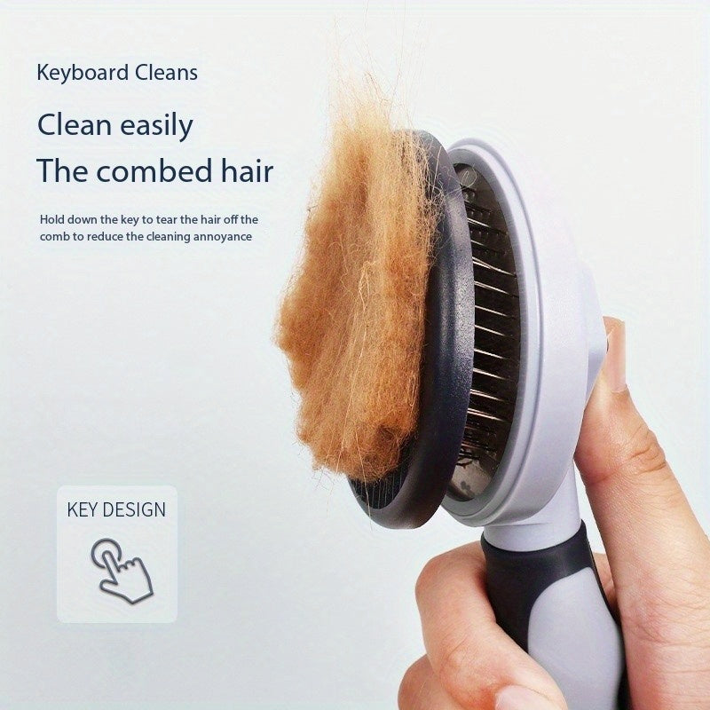 Self-Cleaning Dog Grooming Brush